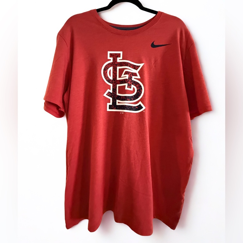 St. Louis Cardinals Nike Graphic Tee Size XL Red MLB Shirt